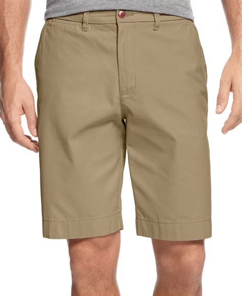 tommy hilfiger shorts khaki|tommy hilfiger cargo shorts men.